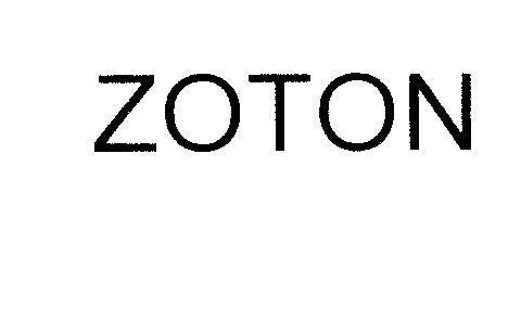 Mẫu nhãn hiệu ZOTON