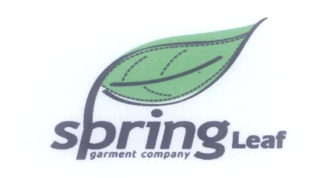 Mẫu nhãn hiệu spring Leaf garment company