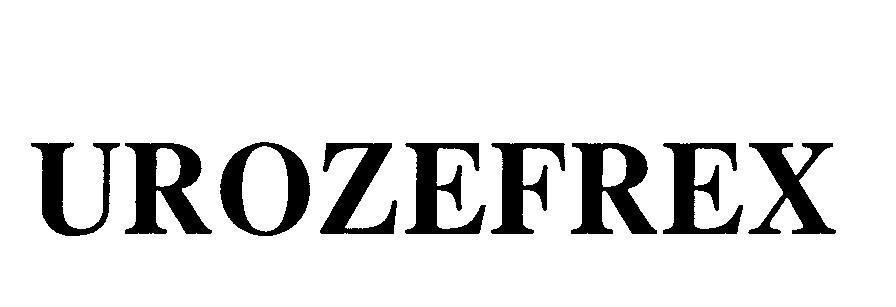 Mẫu nhãn hiệu UROZEFREX