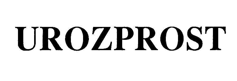 Mẫu nhãn hiệu UROZPROST