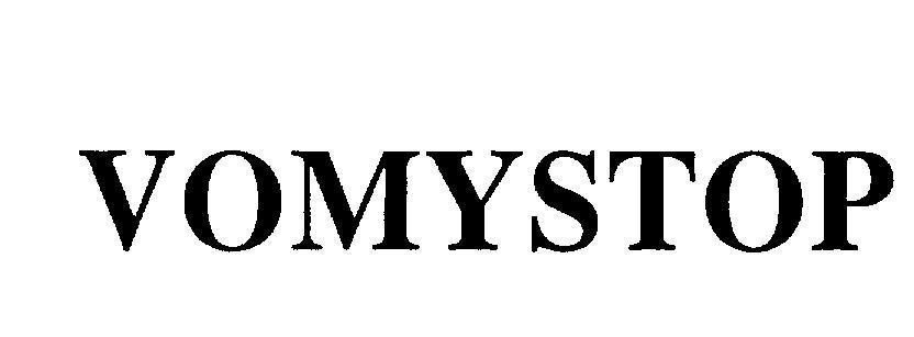 Mẫu nhãn hiệu VOMYSTOP