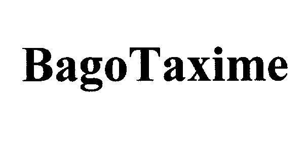 Mẫu nhãn hiệu BagoTaxime