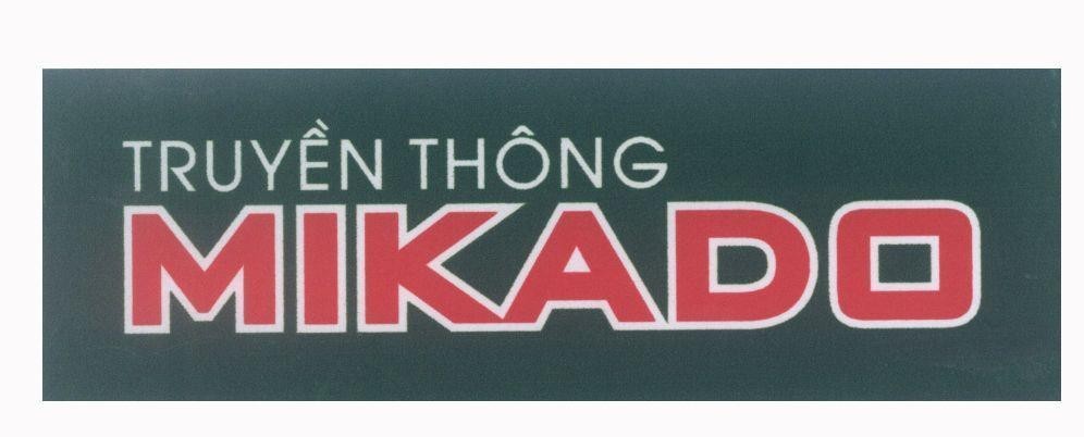 Mẫu nhãn hiệu Truyền thông MIKADO