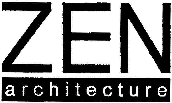 Mẫu nhãn hiệu ZEN architecture