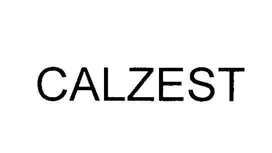 Mẫu nhãn hiệu CALZEST