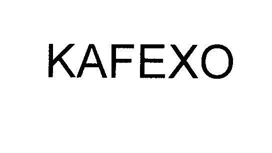 Mẫu nhãn hiệu KAFEXO