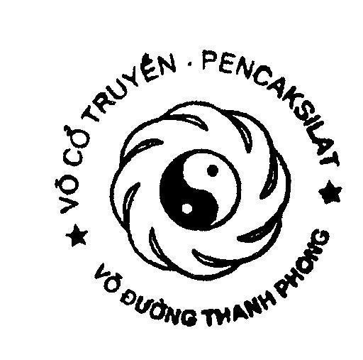 Mẫu nhãn hiệu Võ Đường Thanh Phong Võ Cổ Truyền . PENCAKSILAT
