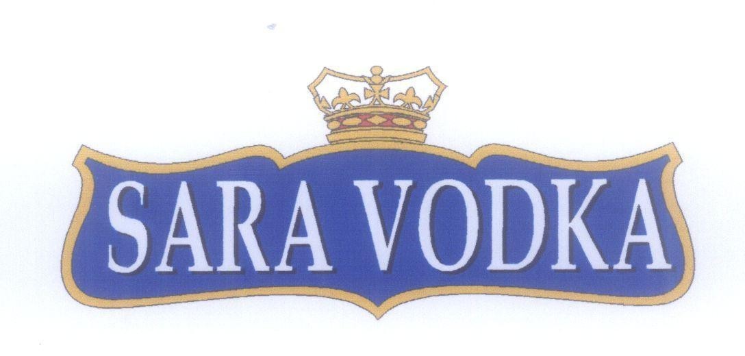 Mẫu nhãn hiệu SARA VODKA