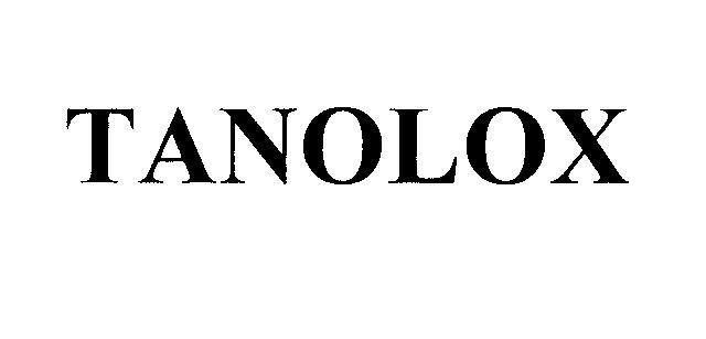Mẫu nhãn hiệu TANOLOX