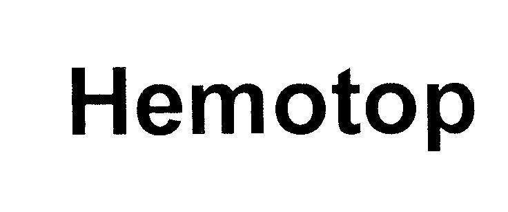 Mẫu nhãn hiệu Hemotop