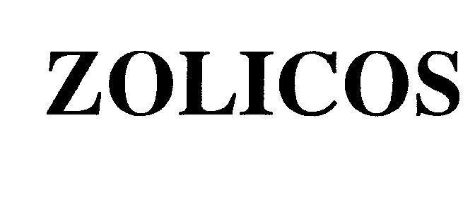 Mẫu nhãn hiệu ZOLICOS