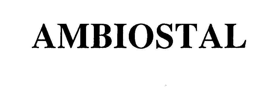 Mẫu nhãn hiệu AMBIOSTAL