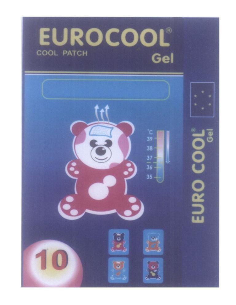 Mẫu nhãn hiệu EUROCOOL COOL PATCH Gel 10