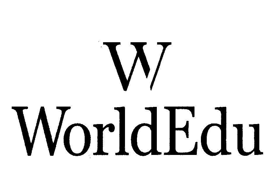 Mẫu nhãn hiệu WorldEdu W