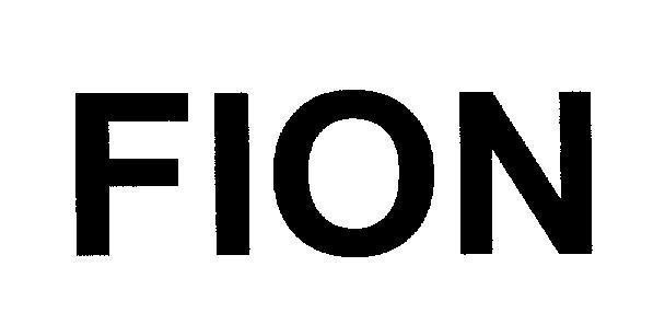 Mẫu nhãn hiệu FION