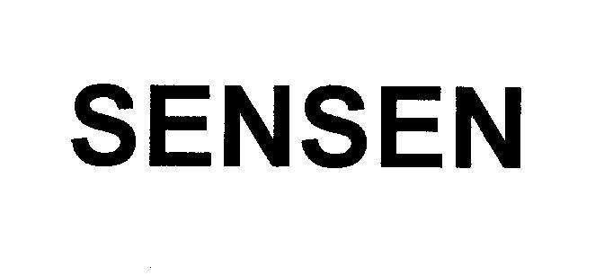 Mẫu nhãn hiệu SENSEN