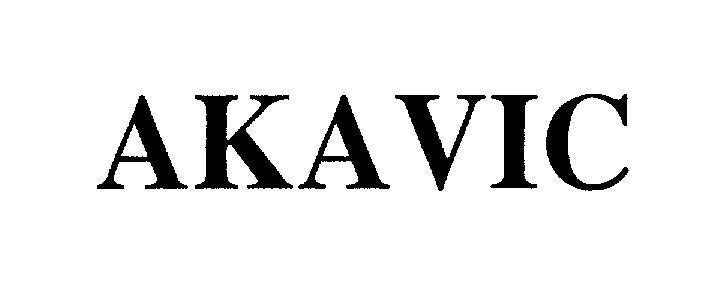 Mẫu nhãn hiệu AKAVIC