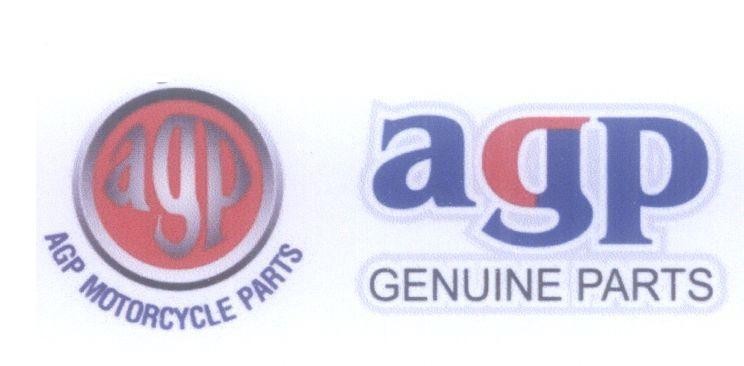 Mẫu nhãn hiệu AGP MOTORCYCLE PARTS agp GENUINE PARTS
