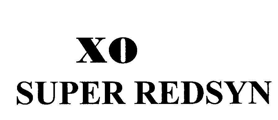 Mẫu nhãn hiệu XO SUPER REDSYN