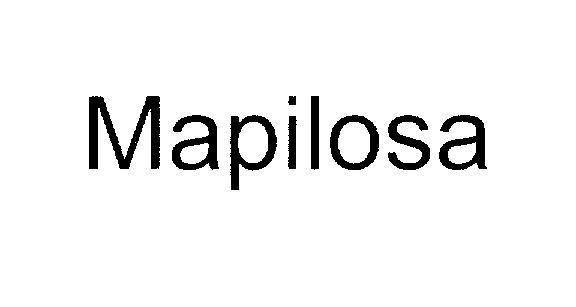 Mẫu nhãn hiệu Mapilosa