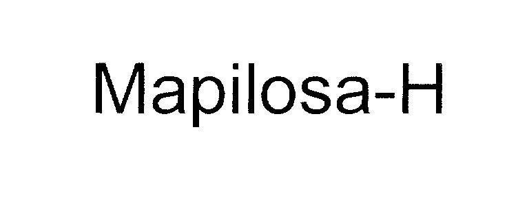 Mẫu nhãn hiệu Mapilosa-H