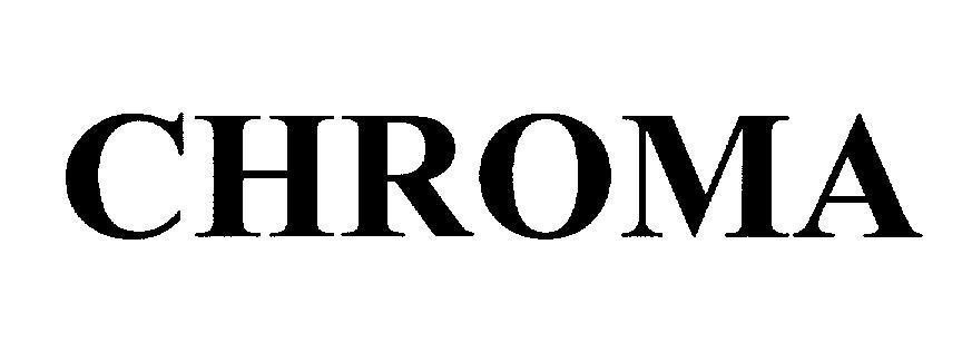 Mẫu nhãn hiệu CHROMA