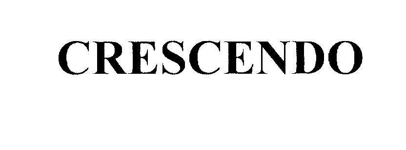 Mẫu nhãn hiệu CRESCENDO