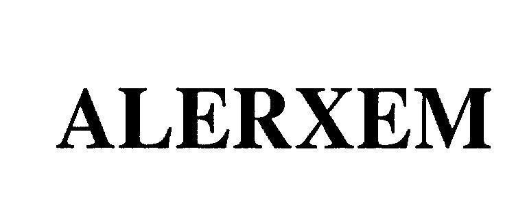 Mẫu nhãn hiệu ALERXEM