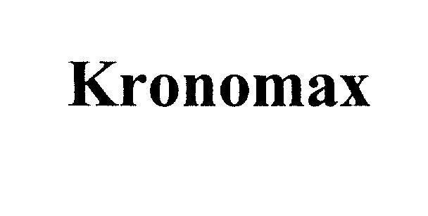 Mẫu nhãn hiệu Kronomax