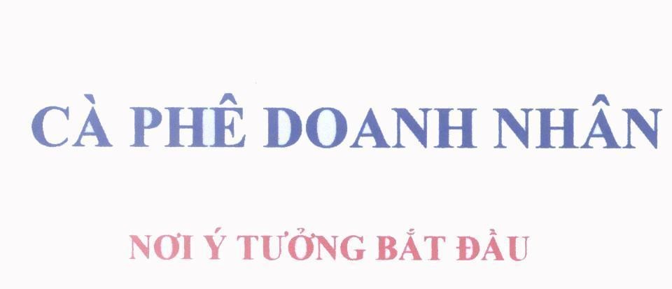 Mẫu nhãn hiệu Cà Phê Doanh Nhân Nơi ý Tưởng Bắt Đầu