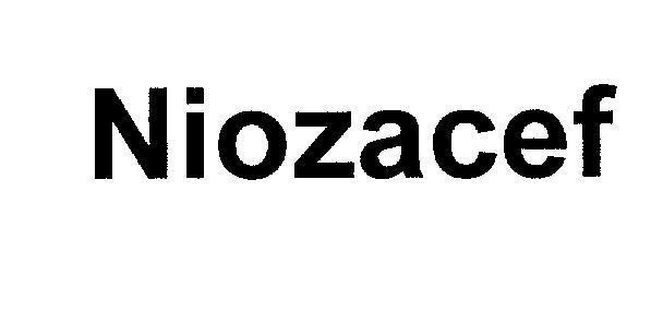Mẫu nhãn hiệu Niozacef