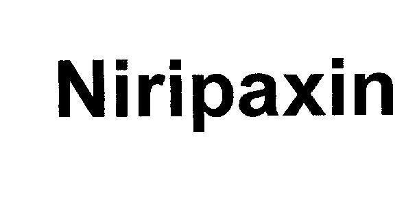 Mẫu nhãn hiệu Niripaxin