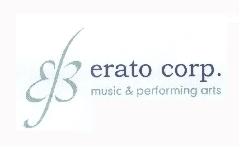 Mẫu nhãn hiệu E E erato corp music & performing arts