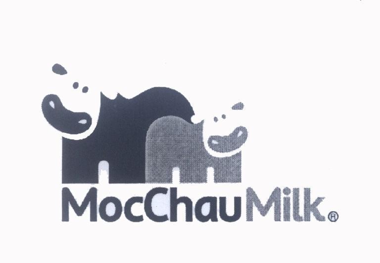 Mẫu nhãn hiệu MocChauMilk