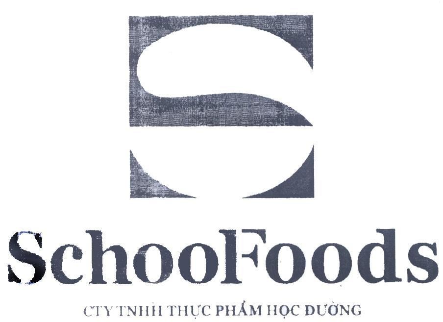 Mẫu nhãn hiệu SchooFoods CTY TNHH Thực Phẩm Học Đường S