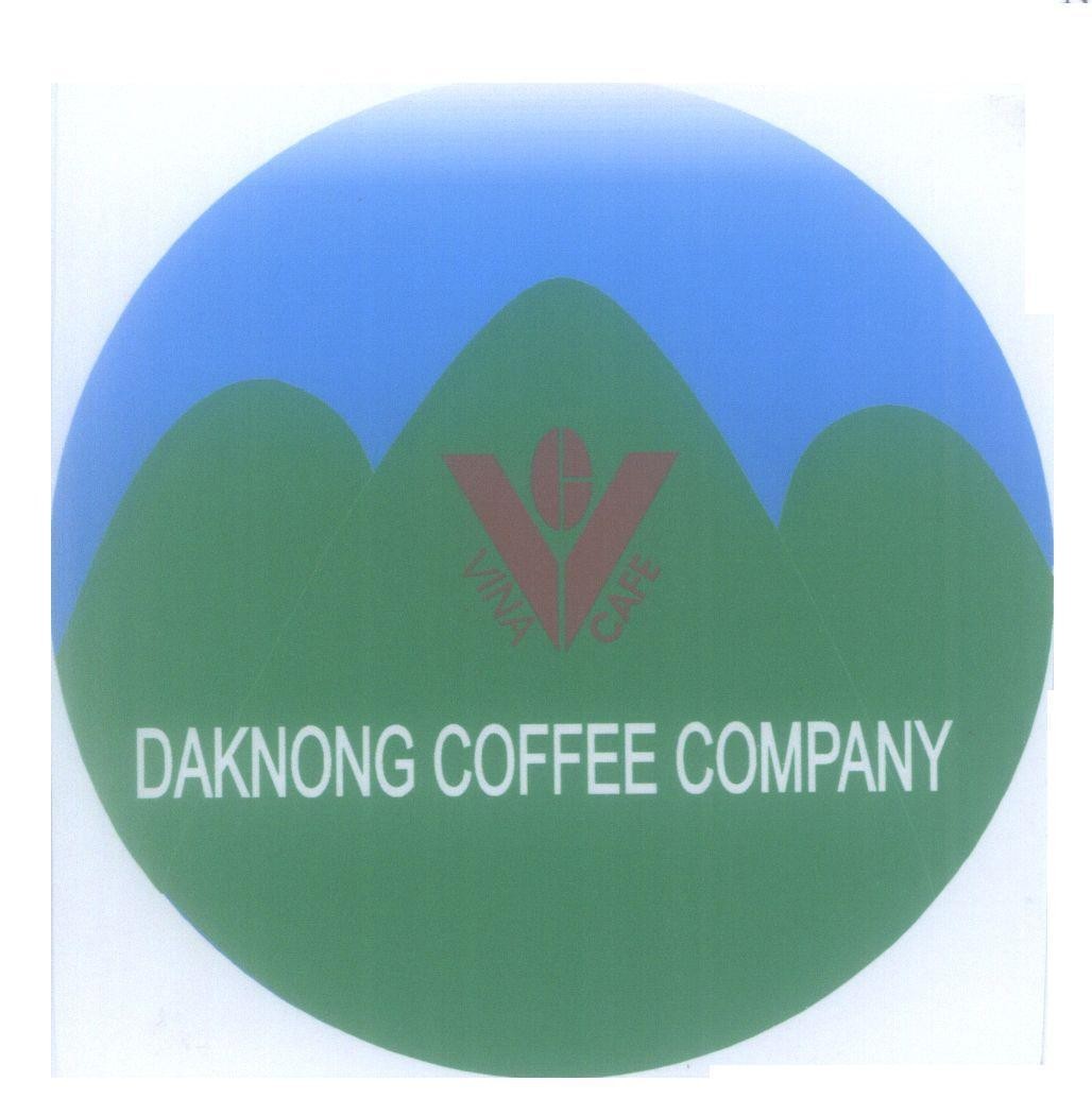 Mẫu nhãn hiệu DAKNONG COFFEE COMPANY V C VINA CAFE