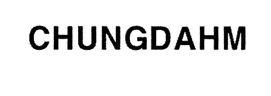 Mẫu nhãn hiệu CHUNGDAHM