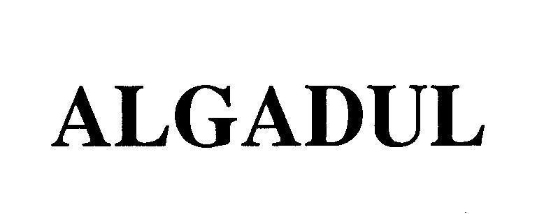 Mẫu nhãn hiệu ALGADUL