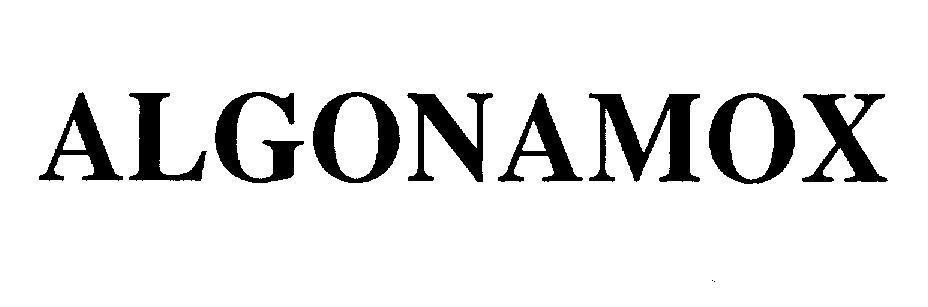 Mẫu nhãn hiệu ALGONAMOX