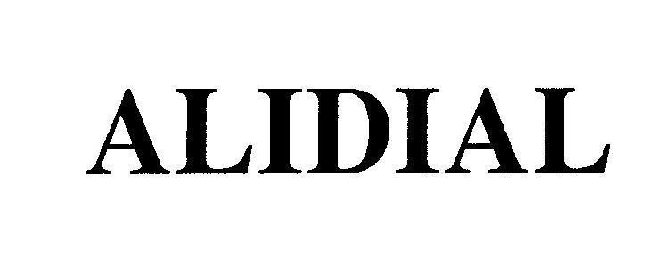 Mẫu nhãn hiệu ALIDIAL