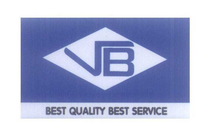 Mẫu nhãn hiệu VB BEST QUALITY BEST SERVICE