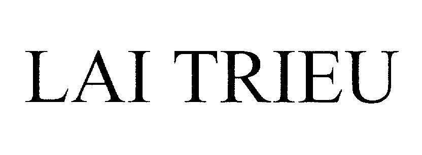 Mẫu nhãn hiệu LAI TRIEU