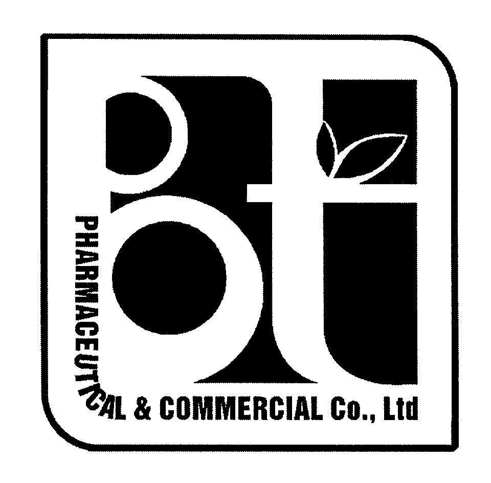 Mẫu nhãn hiệu BT PHARMACEUTICAL & COMMERCIAL Co., Ltd
