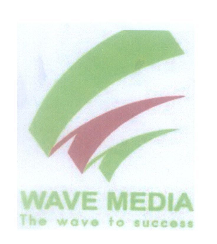 Mẫu nhãn hiệu WAVE MEDIA The wave to success W