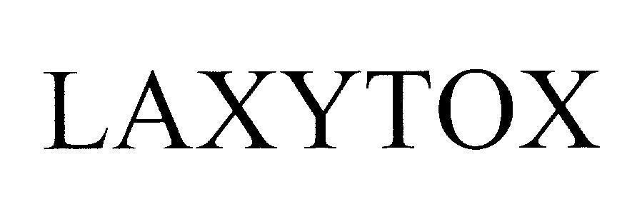 Mẫu nhãn hiệu LAXYTOX