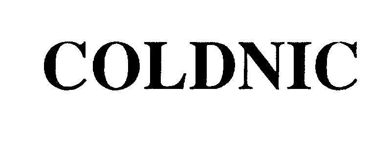 Mẫu nhãn hiệu COLDNIC