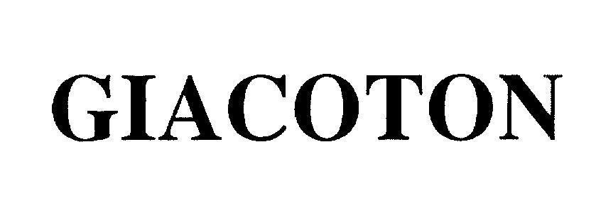 Mẫu nhãn hiệu GIACOTON