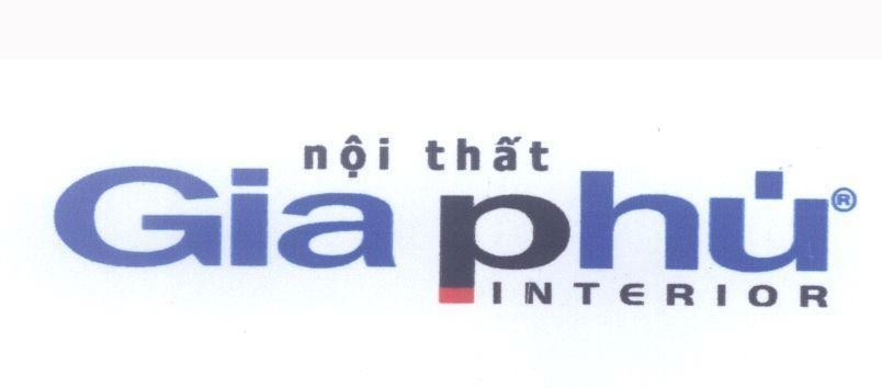 Mẫu nhãn hiệu nội thất Gia phú INTERIOR