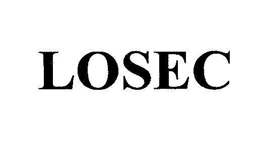 Mẫu nhãn hiệu LOSEC