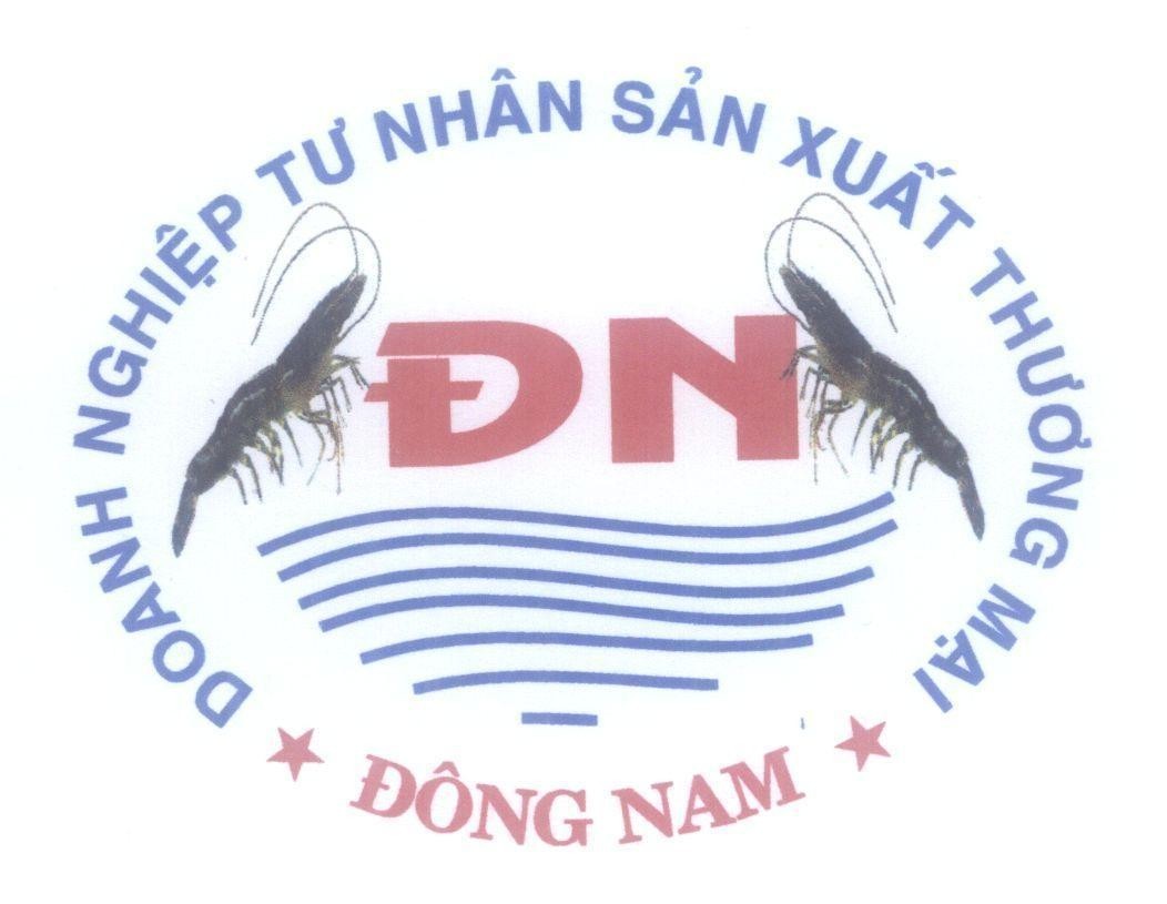 Mẫu nhãn hiệu ĐN Doanh Nghiệp Tư Nhân Sản Xuất Thương Mại Đông Nam